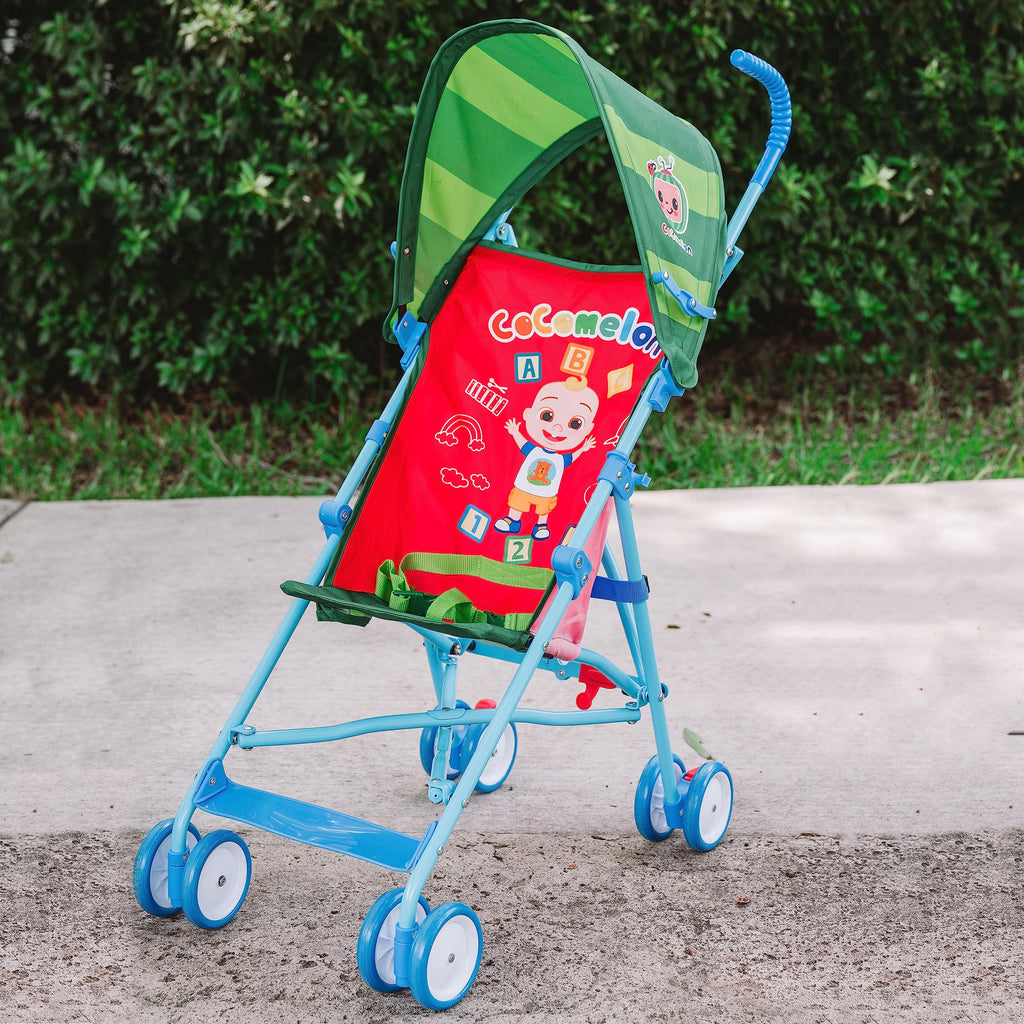Red Umbrella Stroller with Canopy A50293